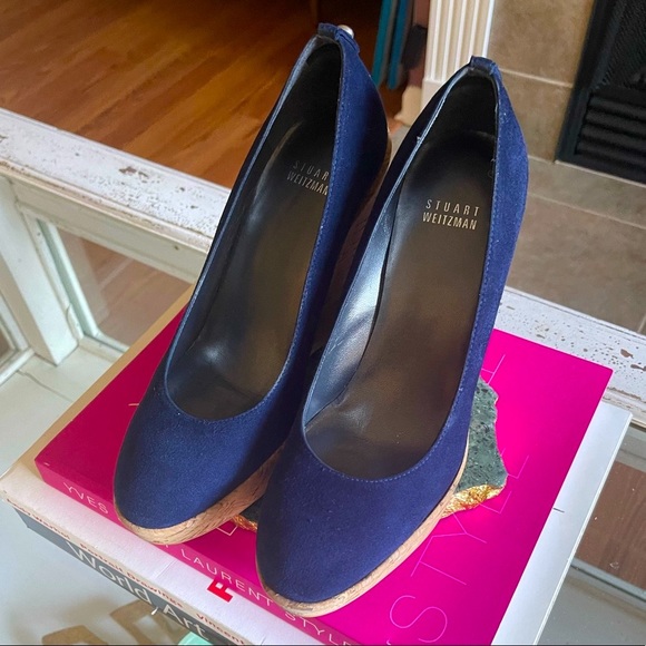 Stuart Weitzman KATE MIDDLETON Corkswoon Wedges